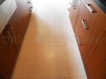 White Limestone tile floors deep cleaned and sealer with impregnating sealer.